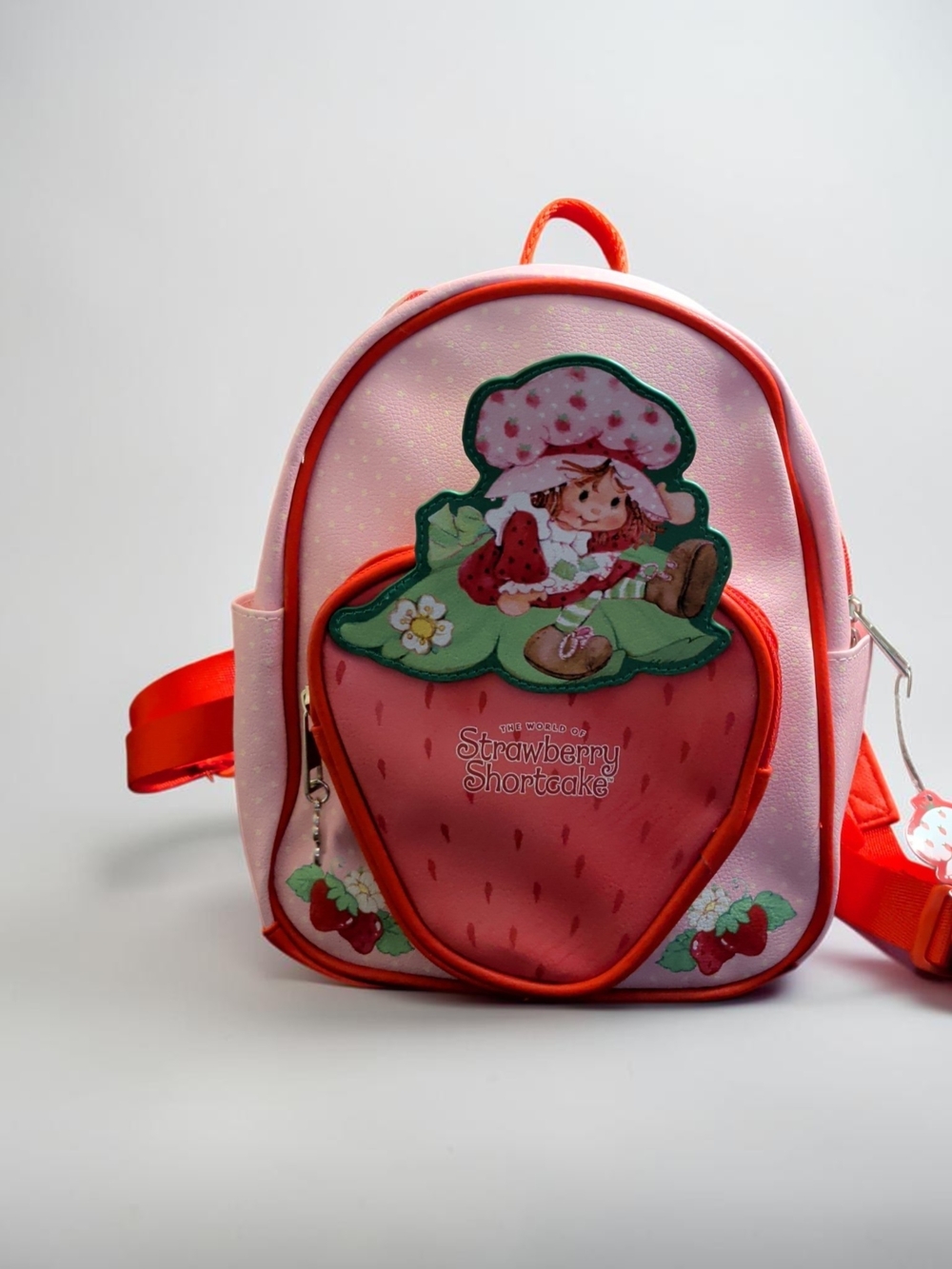 Claire's Strawberry Shortcake Pink and Red Kids Backpack